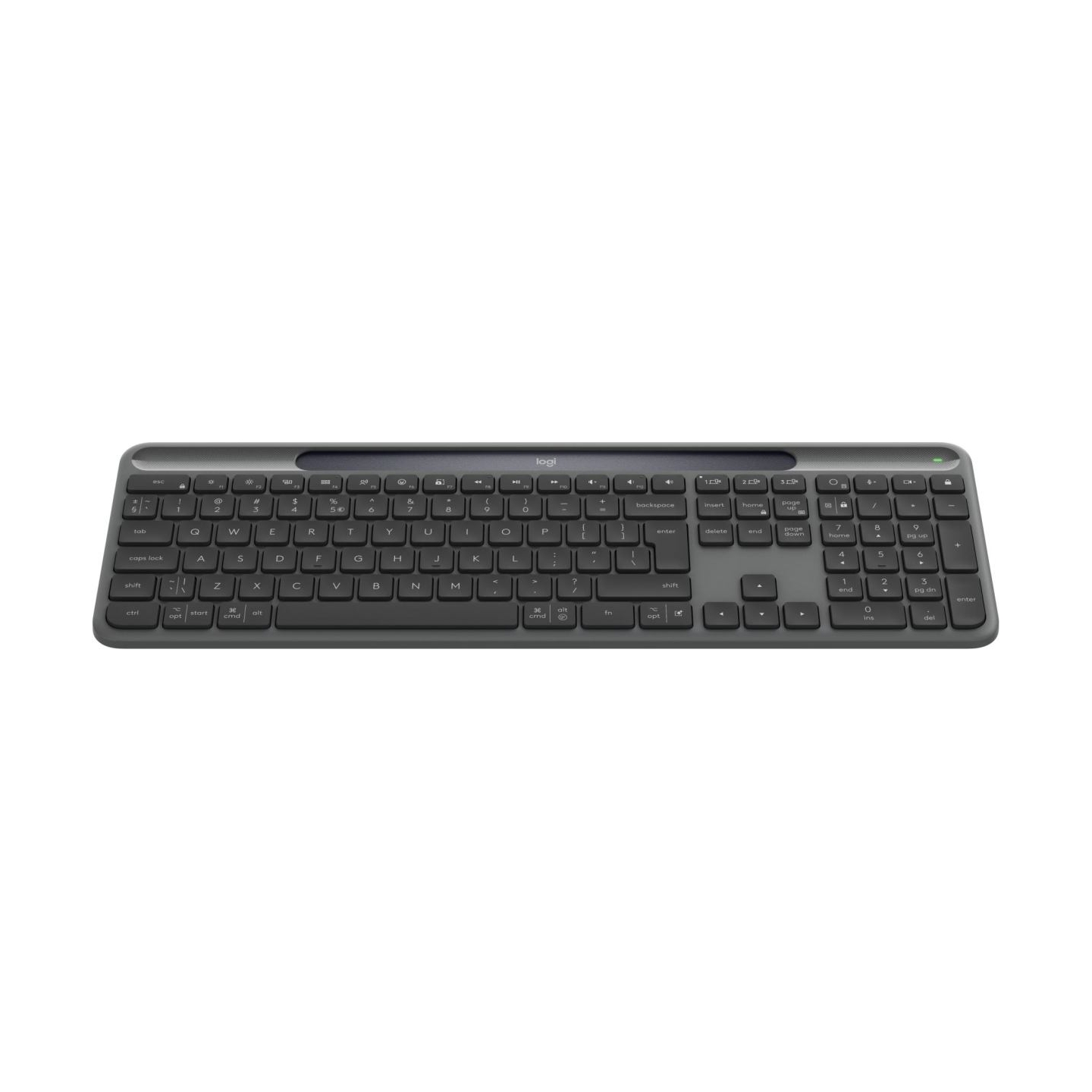 Logitech LOGI Slim Solar+ Keyboard Graphite (US)