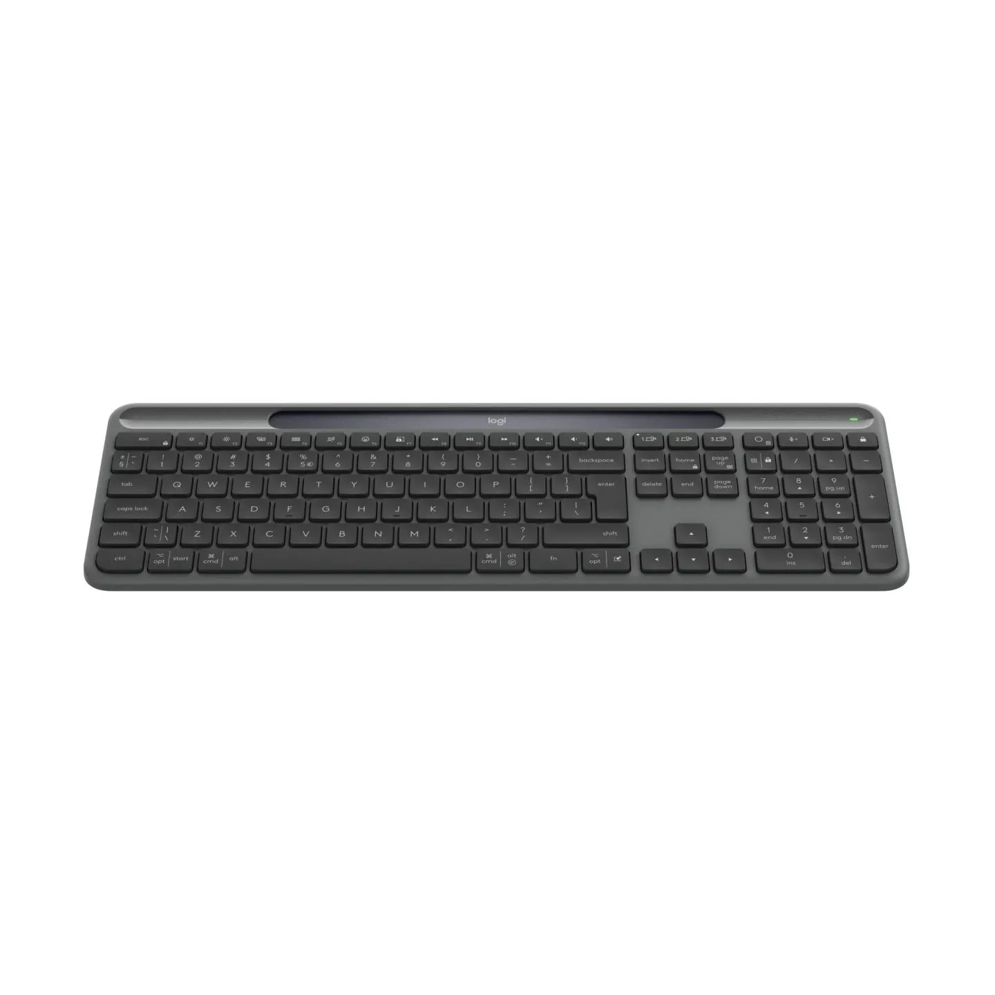 Logitech LOGI Slim Solar+ Keyboard Graphite (US)