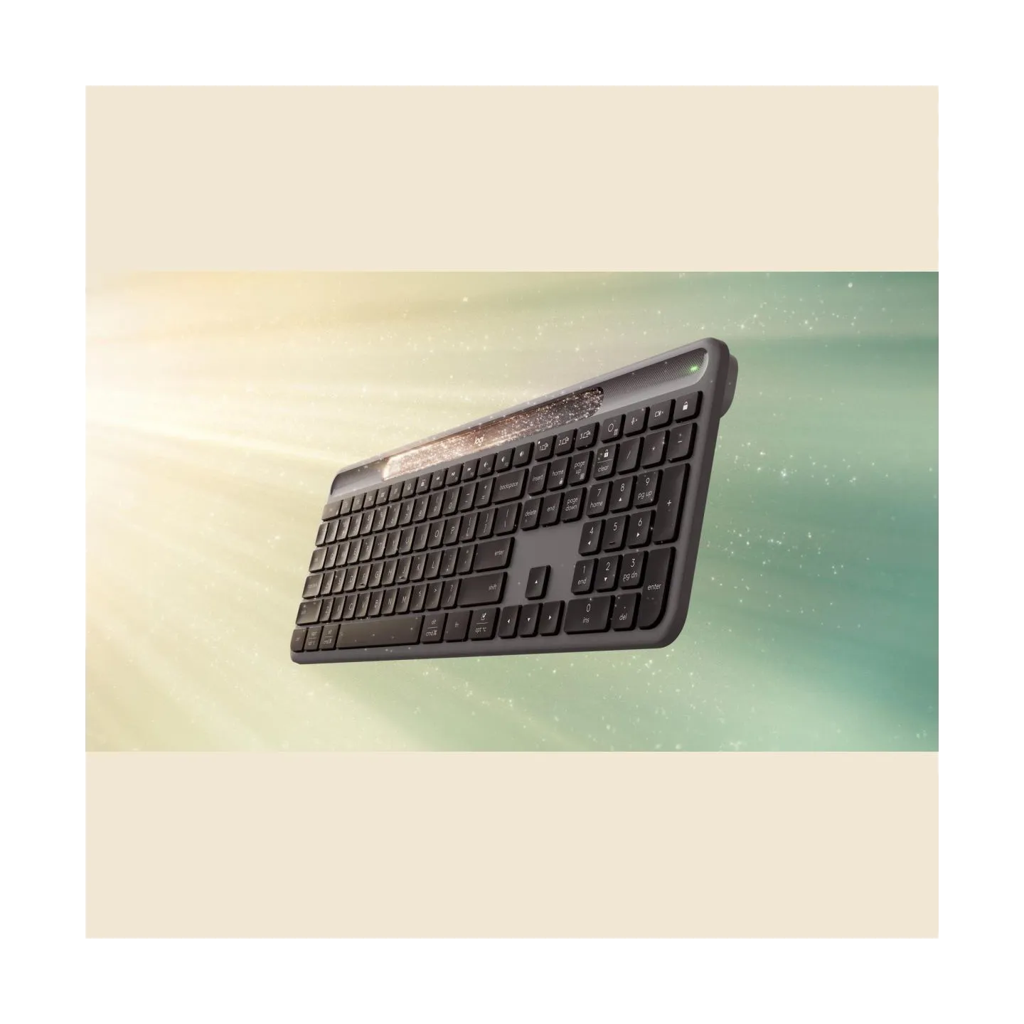 Logitech LOGI Slim Solar+ Keyboard Graphite (US)