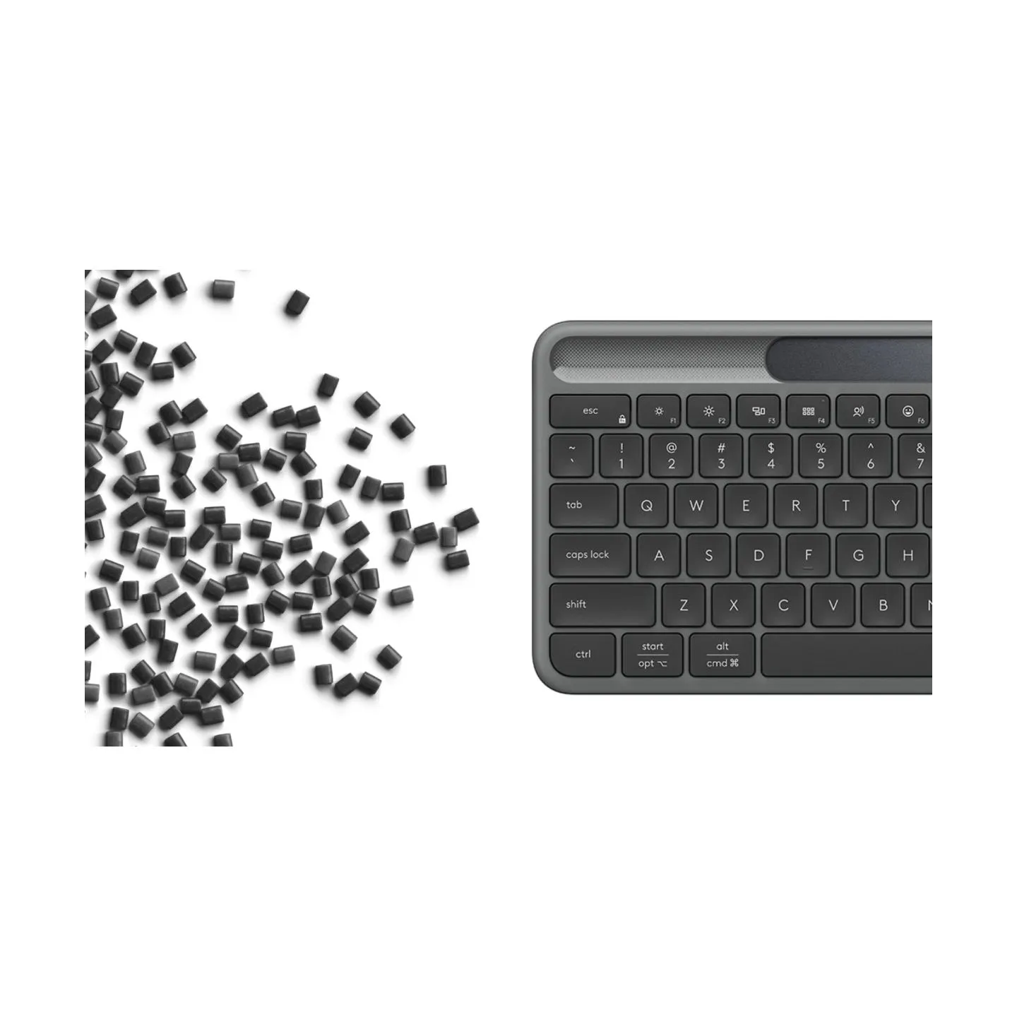 Logitech LOGI Slim Solar+ Keyboard Graphite (US)