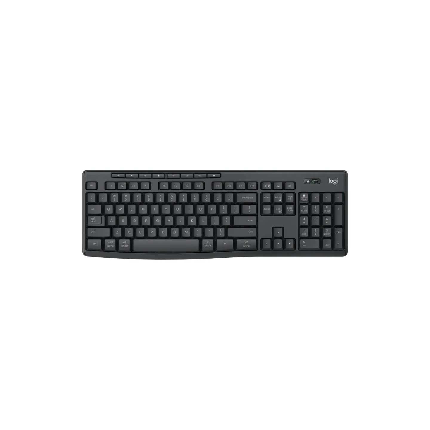 Logitech MK370 Bluetooth Combo - GRAPHITE - NORDIC - B2B