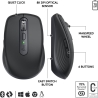 Logitech LOGI MX Anywhere 3S for Business - GRAPH