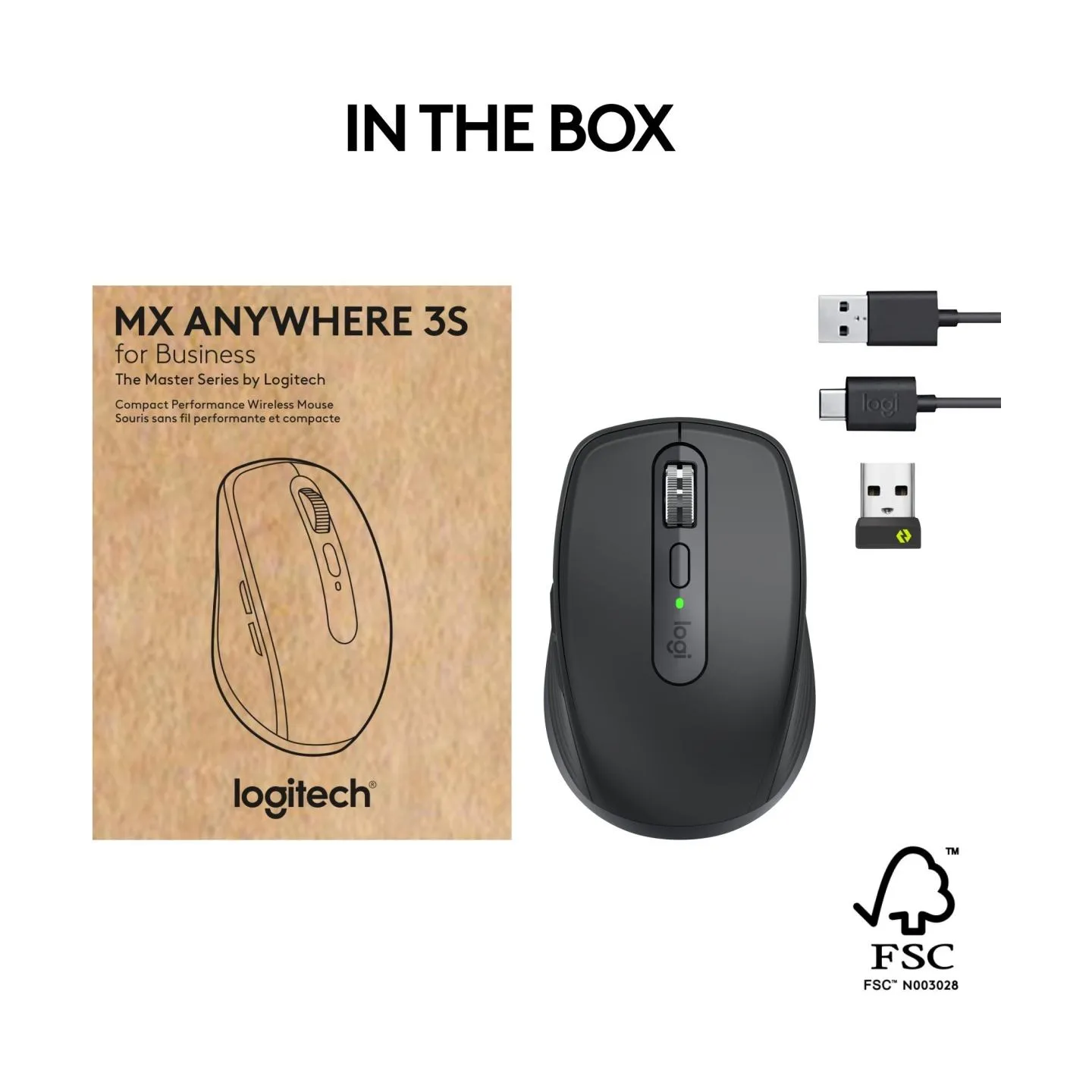 Logitech LOGI MX Anywhere 3S for Business - GRAPH