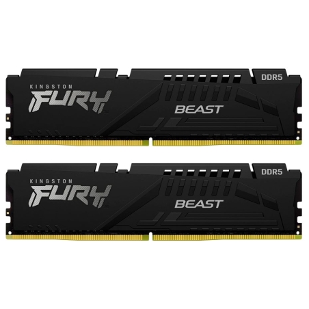 Kingston 32GB 6800MT/s DDR5 CL34 DIMM (Kit of 2) FURY Beast Black EXPO