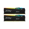 Kingston 32GB 6800MT/s DDR5 CL34 DIMM (Kit of 2) FURY Beast RGB EXPO
