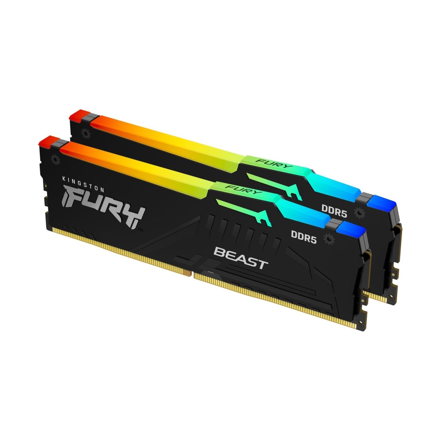 Kingston 32GB 6000MT/s DDR5 CL30 DIMM (Kit of 2) FURY Beast RGB EXPO