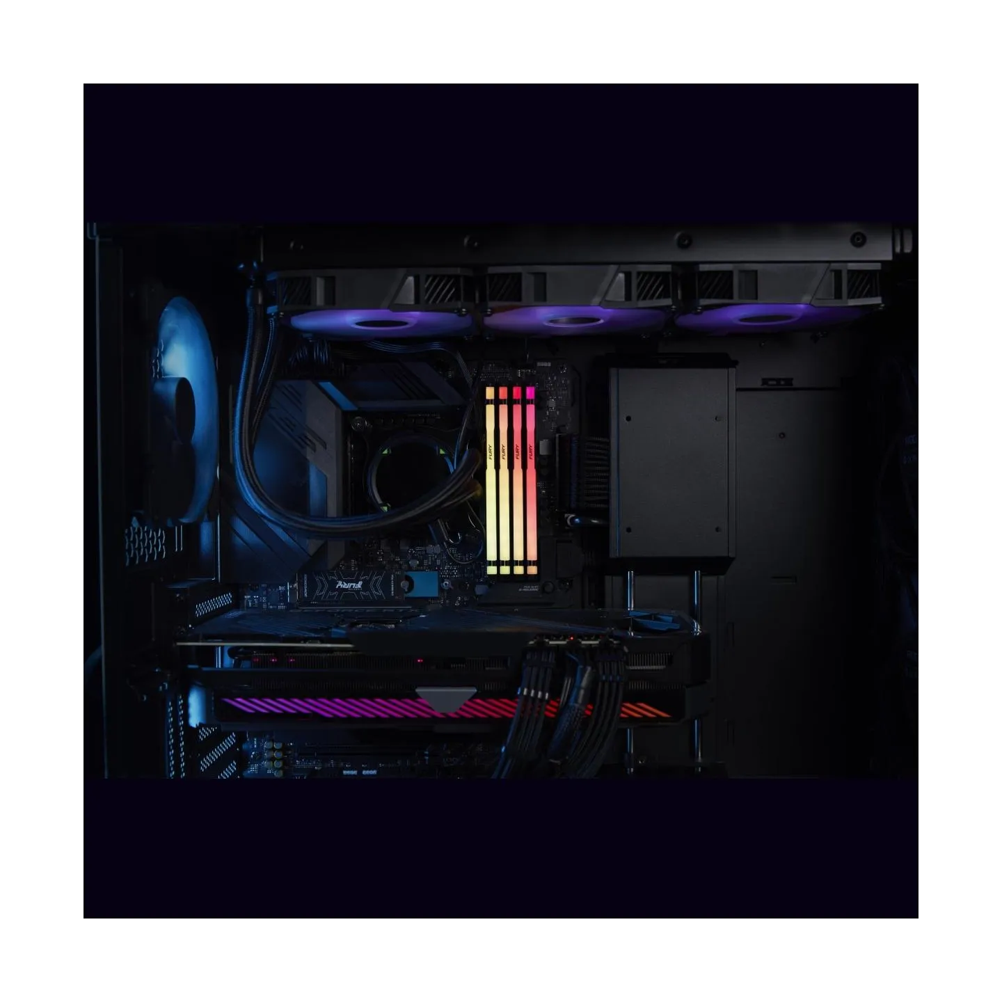 Kingston Memory DDR5 Fury Beast RGB 32GB(2*16GB)/6000 CL30 EXPO black