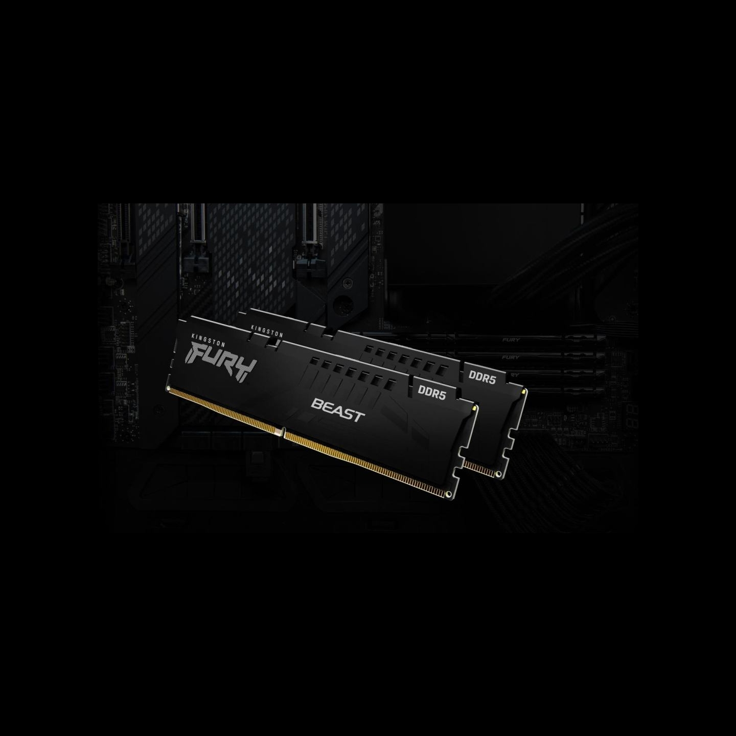 Kingston Memory DDR5 Fury Beast Black 32GB(2*16GB)/6000 CL36