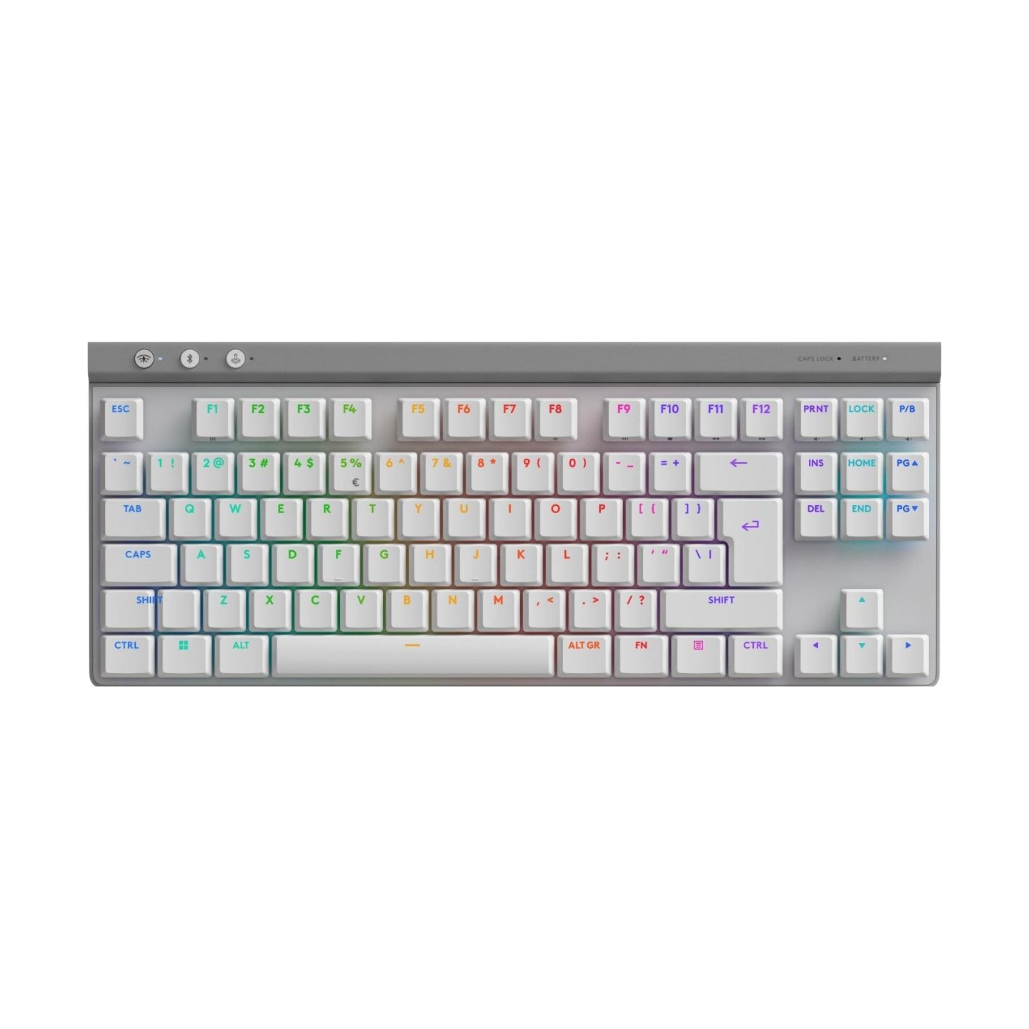 Logitech G515 LIGHTSPEED TKL - WHITE - US INT'L - 2.4GHZ/BT- EMEA28i-935 - TACTILE