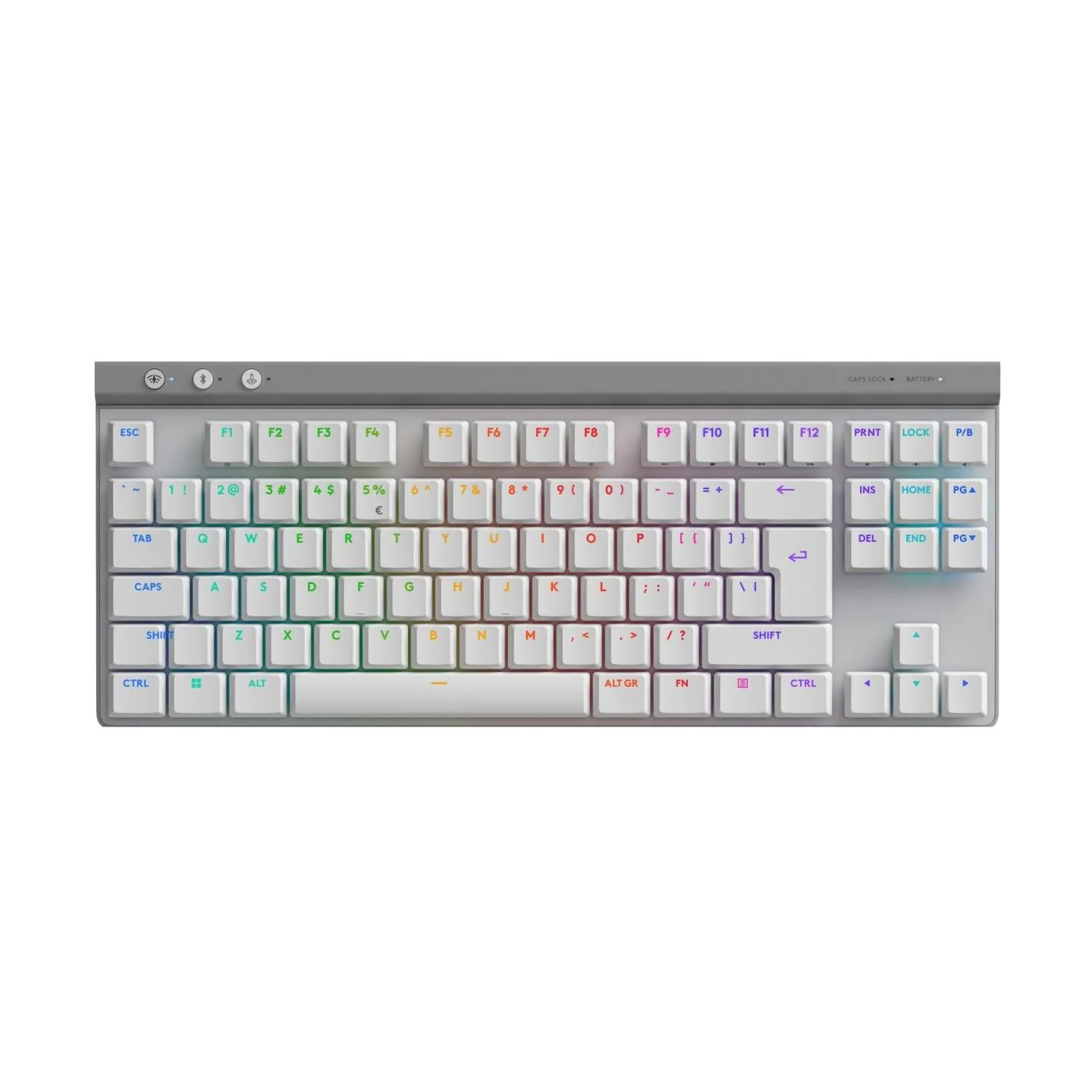 Logitech G515 LIGHTSPEED TKL - WHITE - US INT'L - 2.4GHZ/BT- EMEA28i-935 - TACTILE