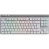 Logitech G515 LIGHTSPEED TKL - WHITE - US INT'L - 2.4GHZ/BT- EMEA28i-935 - TACTILE