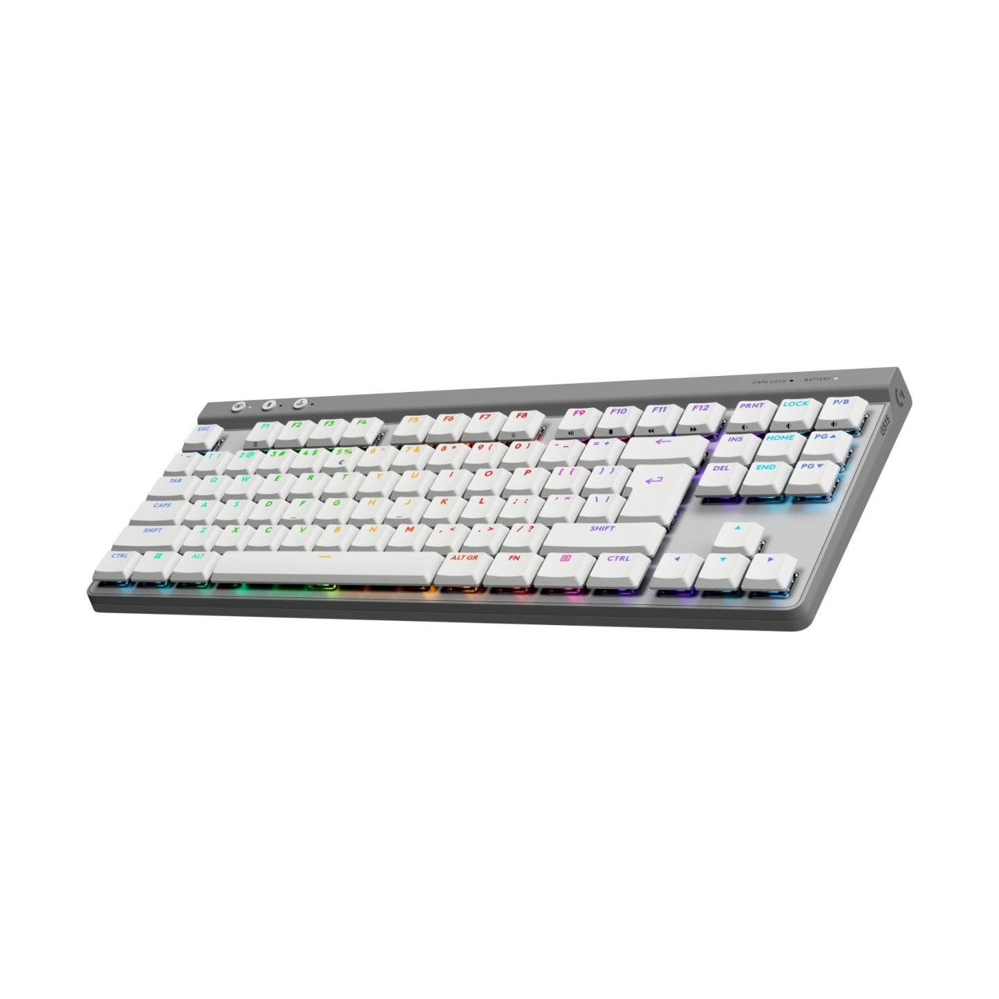 Logitech G515 LIGHTSPEED TKL - WHITE - US INT'L - 2.4GHZ/BT- EMEA28i-935 - TACTILE