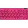 Logitech G PRO X TKL LIGHTSPEED Mechanical Gaming Keyboard - MAGENTA - US INT'l - TACTILE