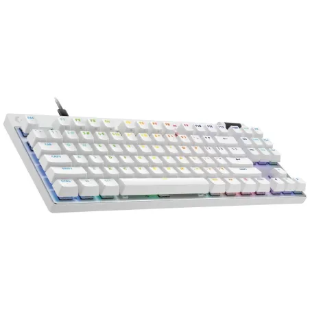 Logitech G PRO X TKL RAPID Gaming Keyboard - WHITE - US INT'L - USB - EMEA28i-935 - LINEAR