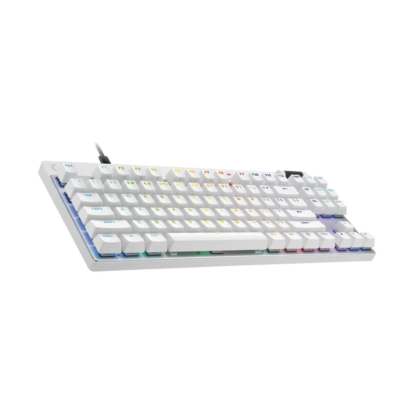 Logitech G PRO X TKL RAPID Gaming Keyboard - WHITE - US INT'L - USB - EMEA28i-935 - LINEAR