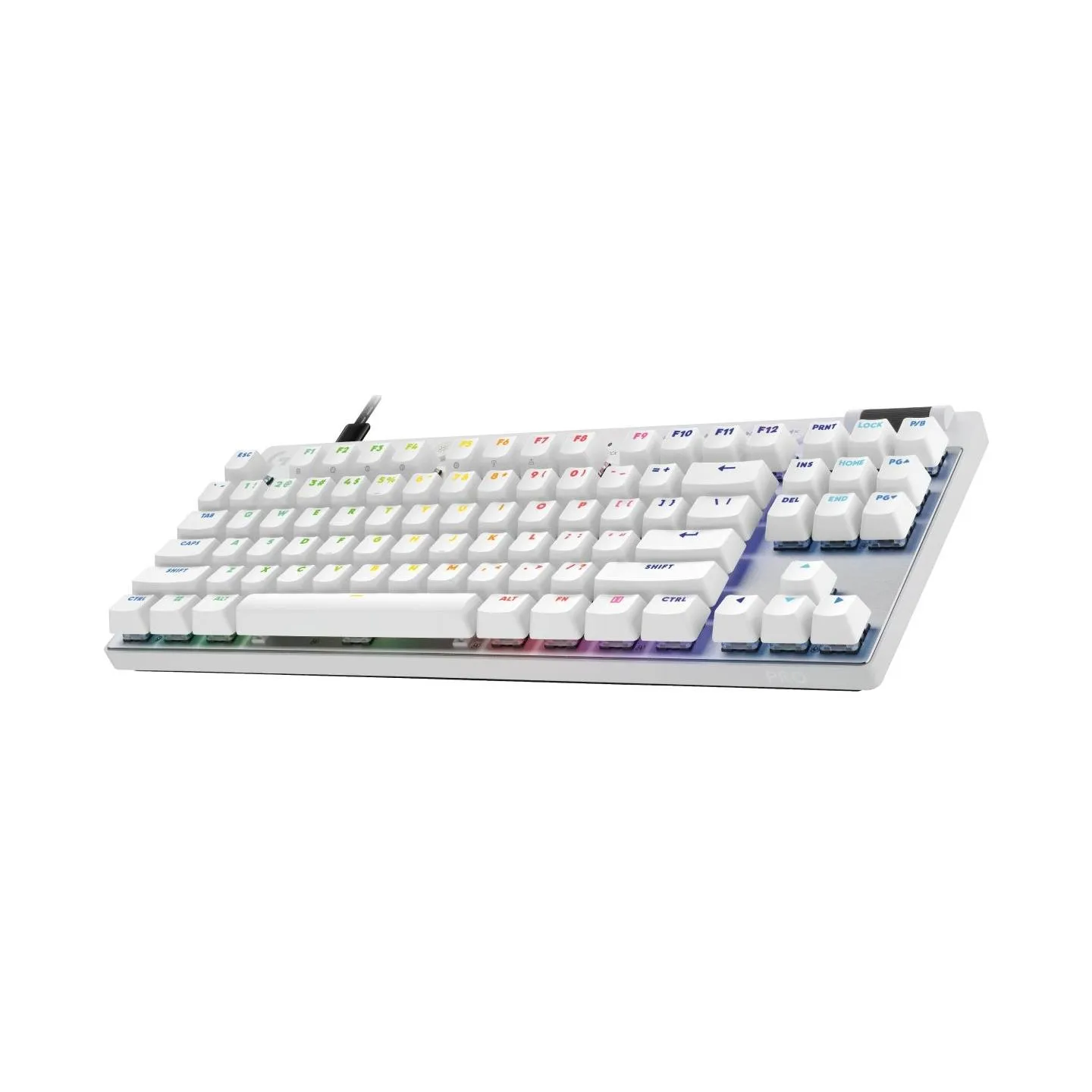 Logitech G PRO X TKL RAPID Gaming Keyboard - WHITE - US INT'L - USB - EMEA28i-935 - LINEAR