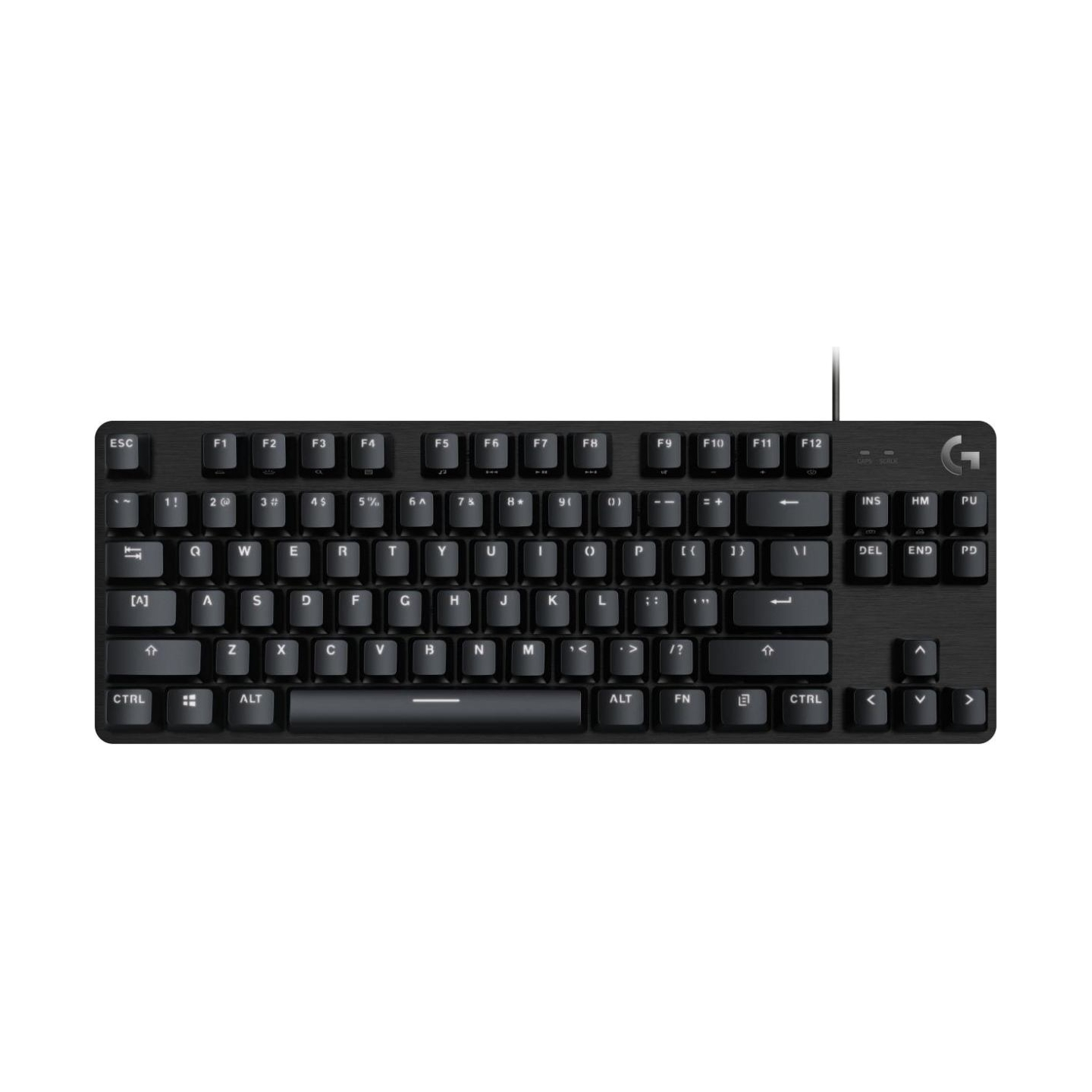 Logitech G413 TKL SE Corded Mechanical Gaming Keyboard - BLACK - US INT'L - USB - TACTILE