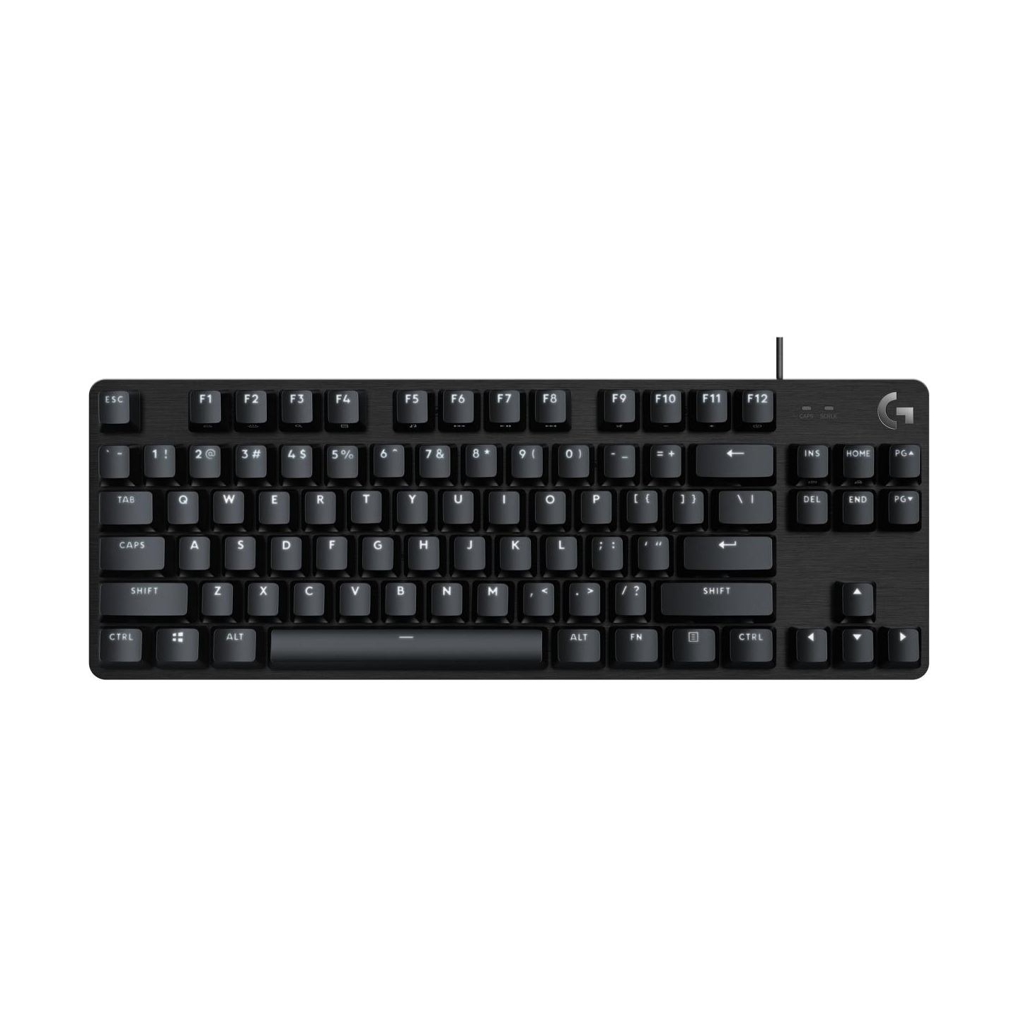 Logitech G413 TKL SE Corded Mechanical Gaming Keyboard - BLACK - US INT'L - USB - TACTILE