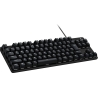 Logitech G413 TKL SE Corded Mechanical Gaming Keyboard - BLACK - US INT'L - USB - TACTILE