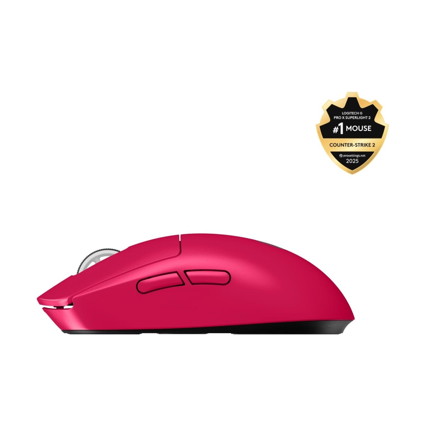 Logitech G PRO X SUPERLIGHT 2 LIGHTSPEED Gaming Mouse - MAGENTA - EER
