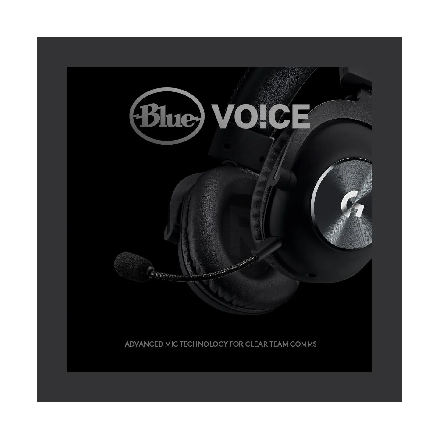 Logitech G PRO X Gaming Headset, Black. / 981-000818