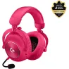 Logitech G PRO X2 LIGHTSPEED Wireless Gaming Headset - Blue Mic - MAGENTA