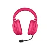 Logitech G PRO X2 LIGHTSPEED Wireless Gaming Headset - Blue Mic - MAGENTA