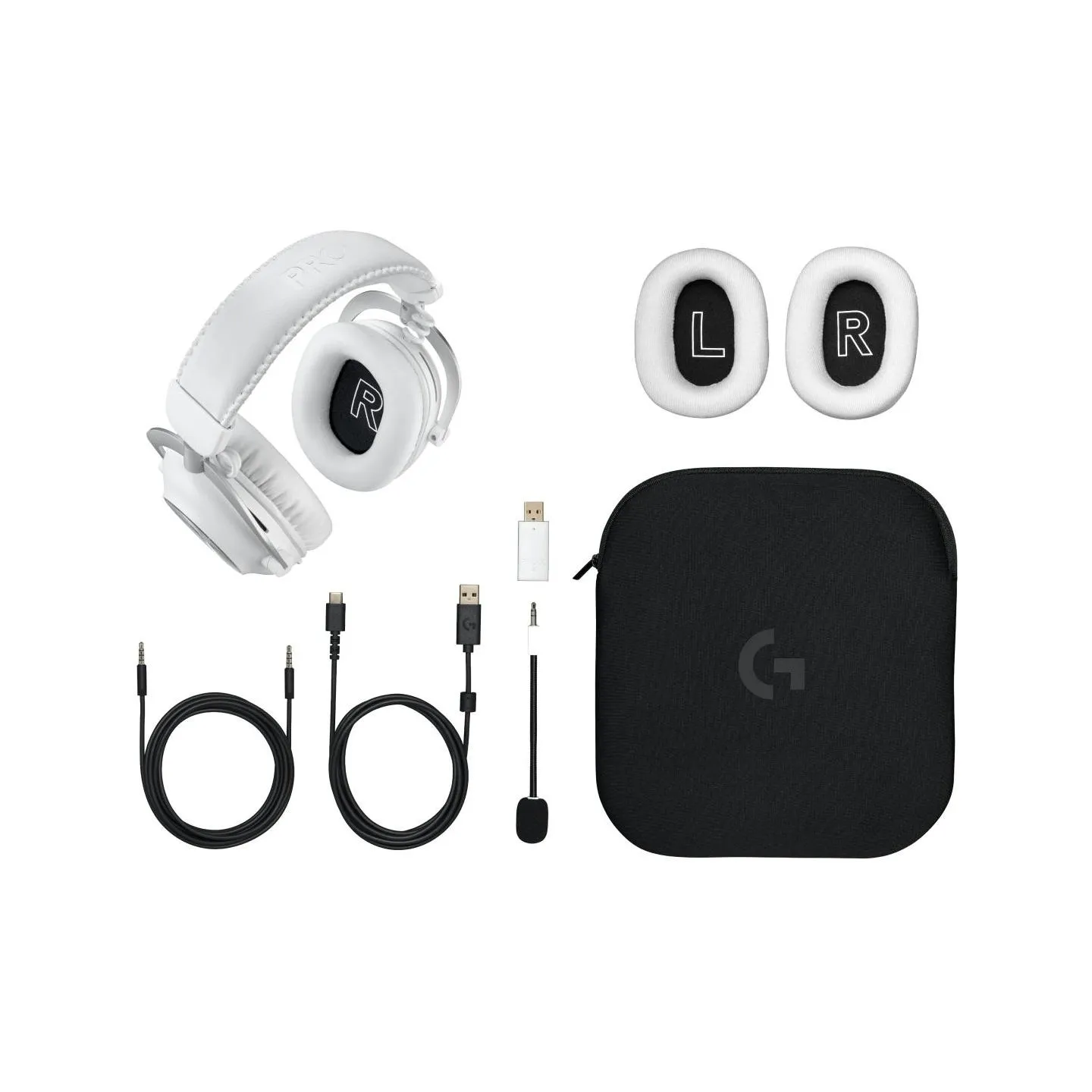 Logitech Headset 981-001269 / GPROX2W White / 981-001269