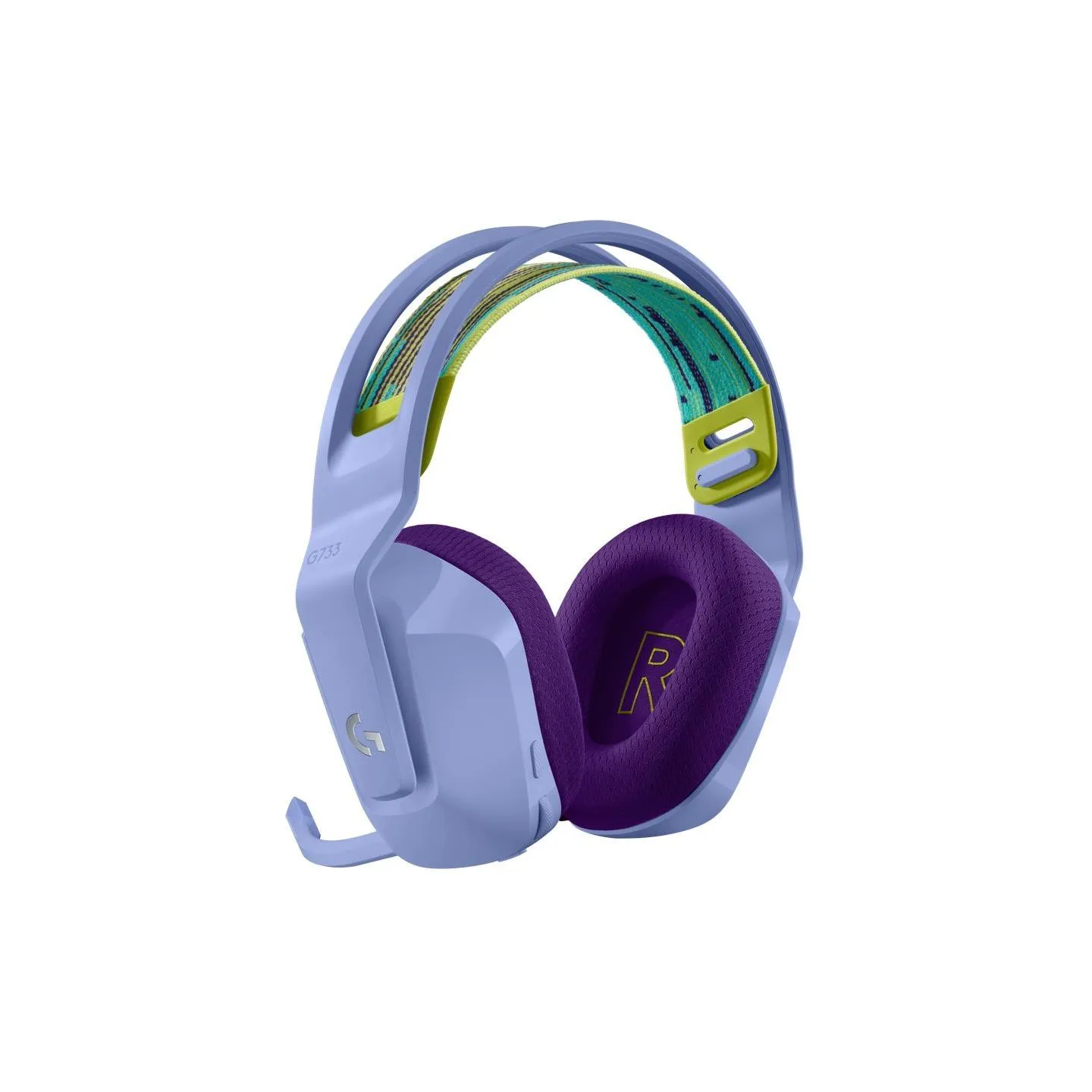 Logitech G733 LIGHTSPEED Wireless RGB Gaming Headset - LILAC