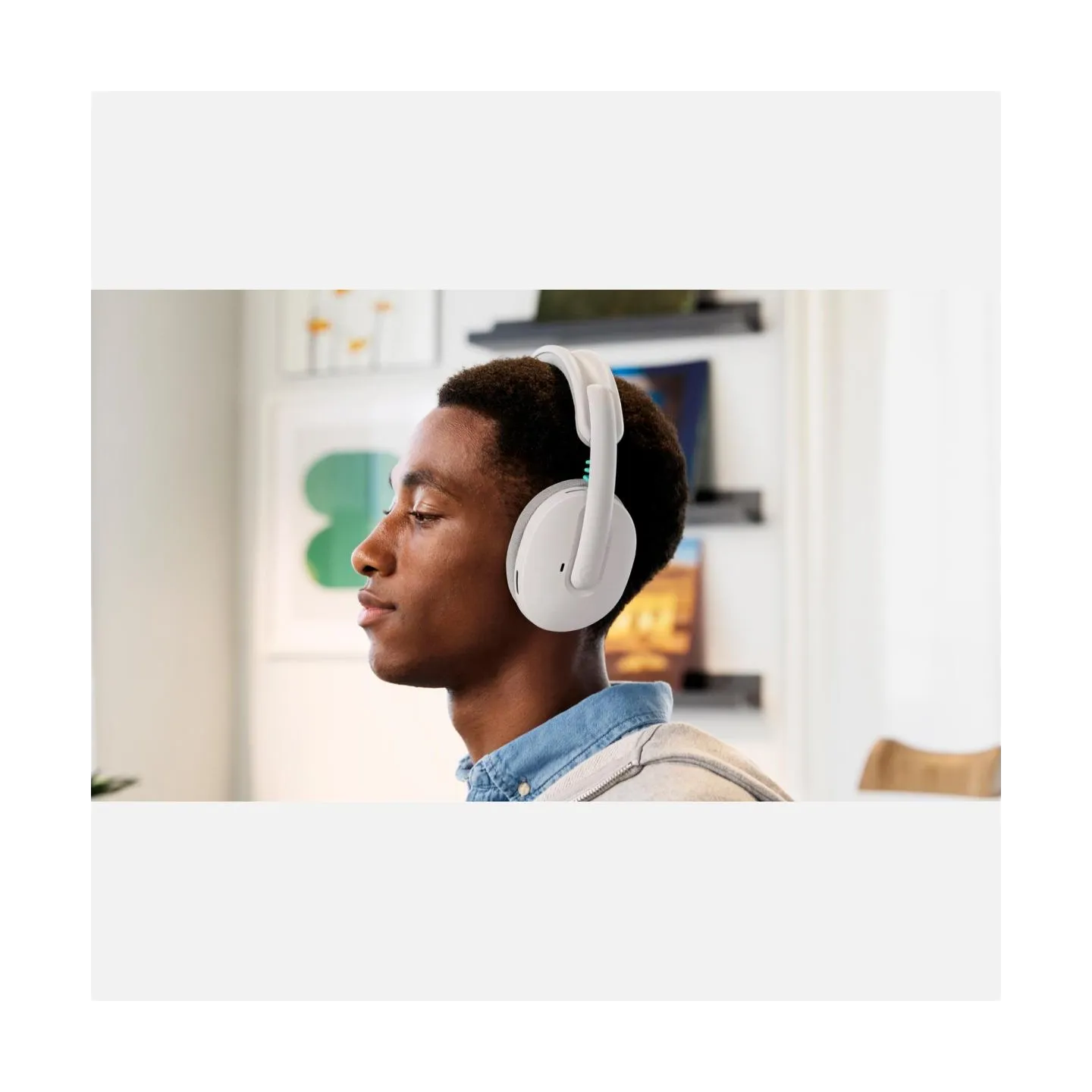 Logitech G325 LIGHTSPEED Wireless Gaming Headset - WHITE, NO LANG,EMEA28i-935,RETAIL,2.4GHZ,EMEA