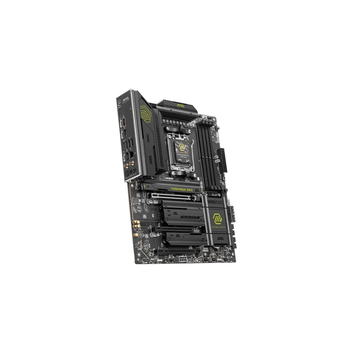 MSI MAG B850 TOMAHAWK MAX WIFI | Processor family AMD | Processor socket AM5 | DDR5 | Supported hard disk drive interfaces SATA,