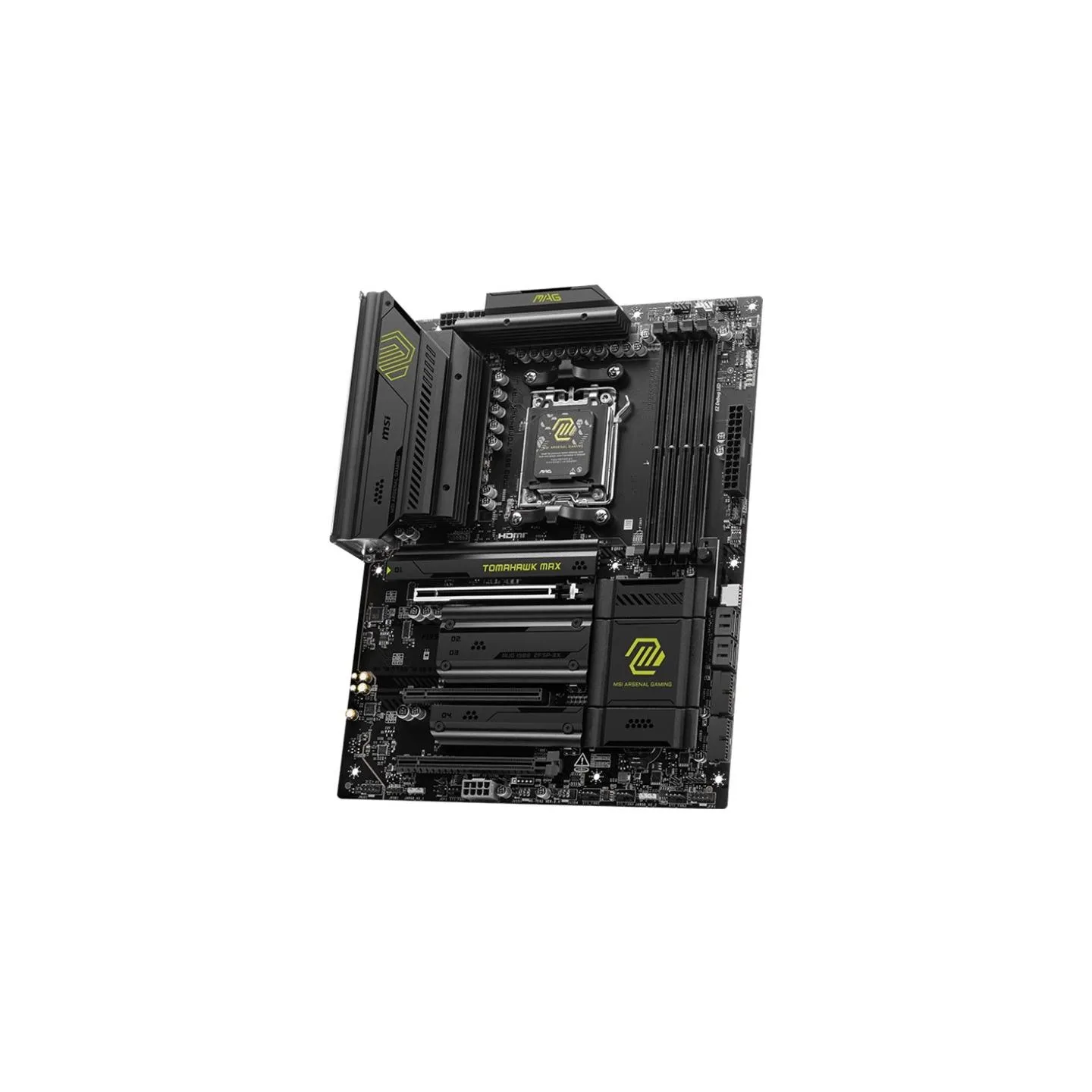 MSI MAG B850 TOMAHAWK MAX WIFI | Processor family AMD | Processor socket AM5 | DDR5 | Supported hard disk drive interfaces SATA,