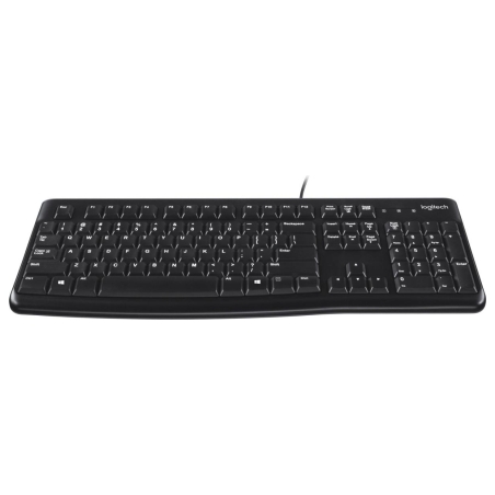Logitech LOGI K120 Corded Keyboard black OEM US