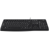 Logitech LOGI K120 Corded Keyboard black OEM US