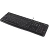 Logitech LOGI K120 Corded Keyboard black OEM US