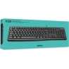 Logitech LOGI K120 Corded Keyboard black OEM US