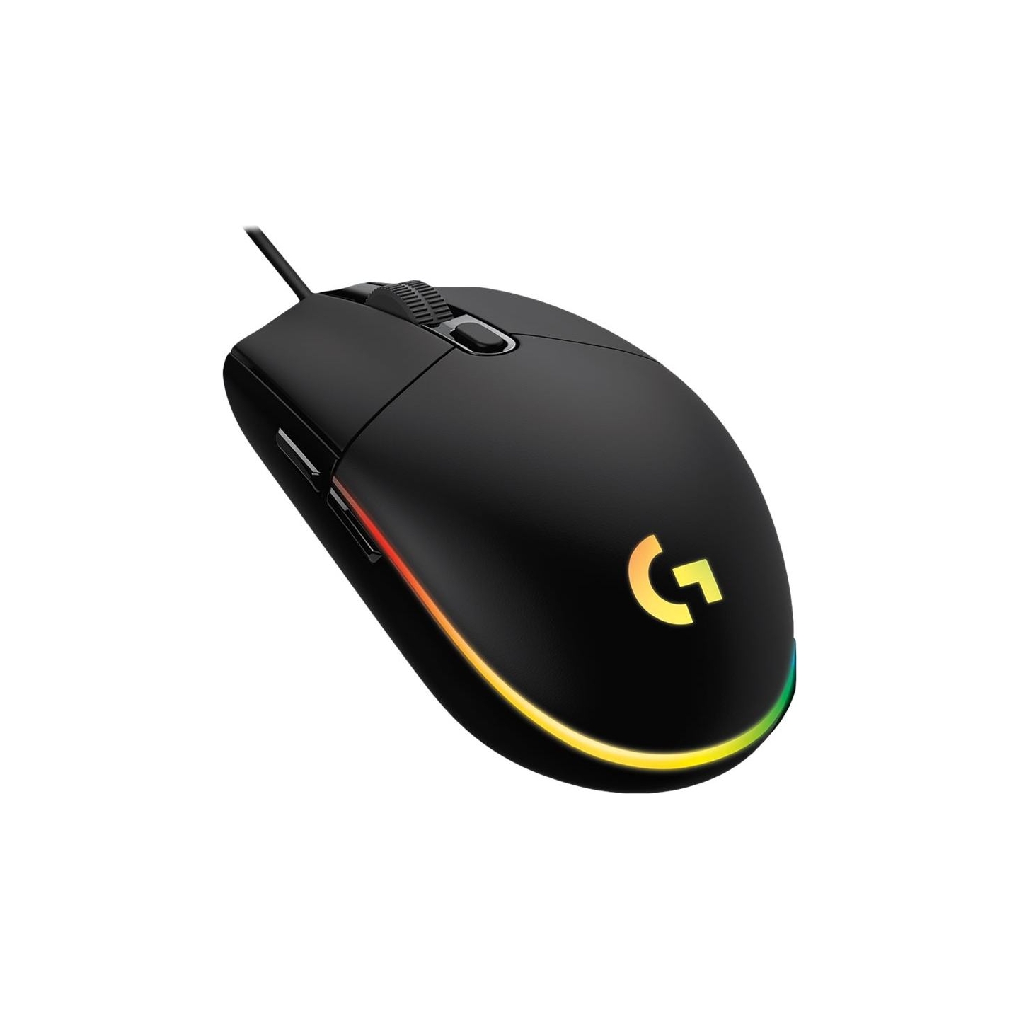 Logitech G102 LIGHTSYNC Corded Gaming Mouse - BLACK - USB - EER