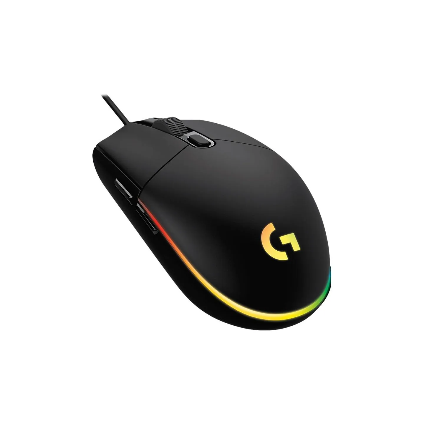 Logitech G102 LIGHTSYNC Corded Gaming Mouse - BLACK - USB - EER