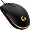 Logitech G102 LIGHTSYNC Corded Gaming Mouse - BLACK - USB - EER