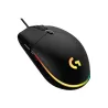 Logitech G102 LIGHTSYNC Corded Gaming Mouse - BLACK - USB - EER