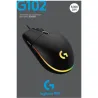 Logitech G102 LIGHTSYNC Corded Gaming Mouse - BLACK - USB - EER