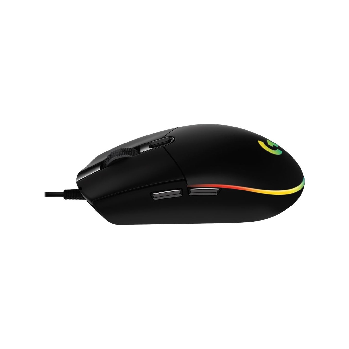 Logitech G102 LIGHTSYNC Corded Gaming Mouse - BLACK - USB - EER