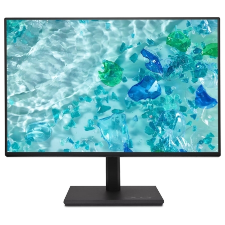 Acer Vero B247Y Series Monitor 60cm 23.8'' FHD ZeroFrame IPS 120Hz 16:9 4ms(GTG) 250nits VGA HDMI DP MM Audio In/Out AdaptiveSyn