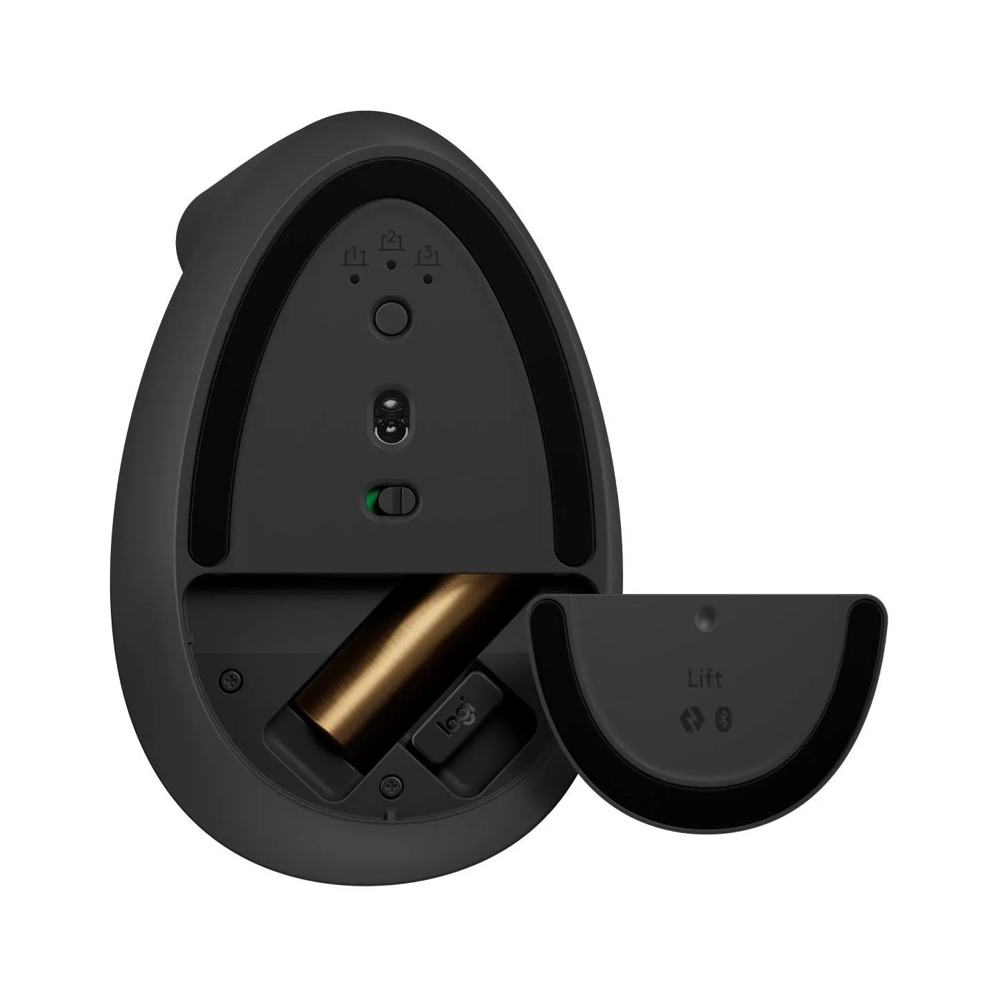 Logitech Mouse 910-006474 / Lift Vertical Left Black / 910-006474