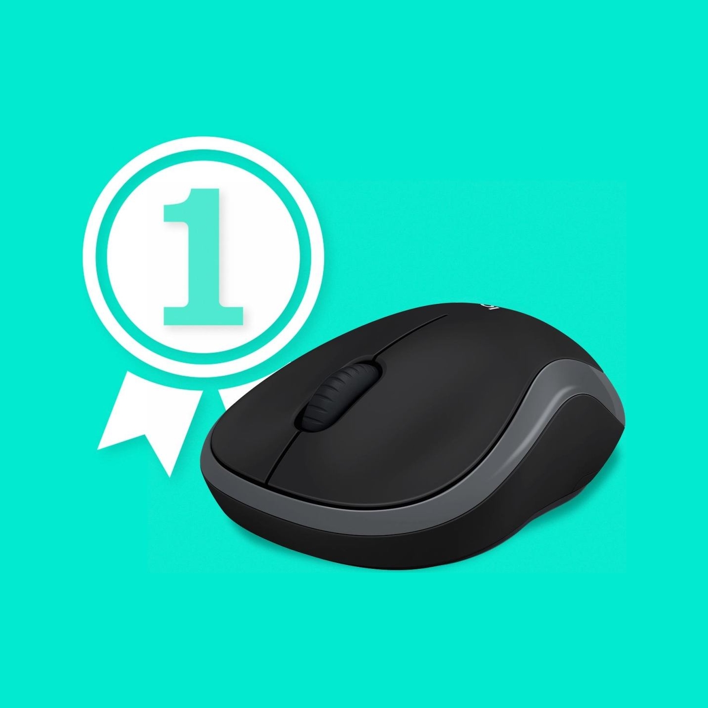 Logitech LOGI M185 Wireless Mouse SWIFT GREY EER2
