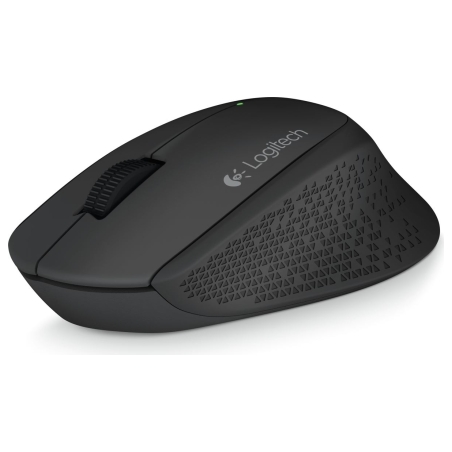 Logitech Wireless Mouse M280 - BLACK - 2.4GHZ - EWR2 / 910-004287