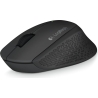 Logitech Wireless Mouse M280 - BLACK - 2.4GHZ - EWR2 / 910-004287