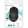 Logitech Wireless Mouse M280 - BLACK - 2.4GHZ - EWR2 / 910-004287
