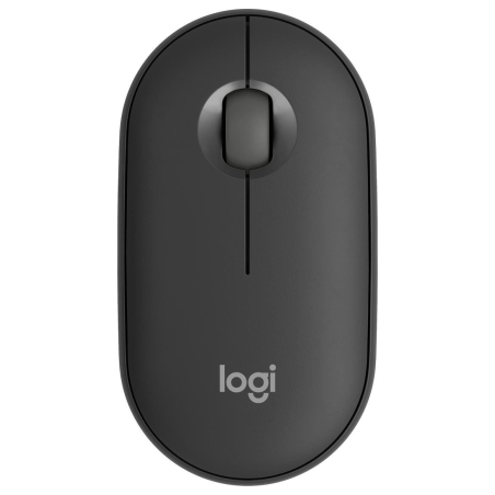 Logitech Pebble 2 M350s Wireless Mouse, RF Wireless + Bluetooth, 4000 DPI, Tonal Graphite / 910-007015