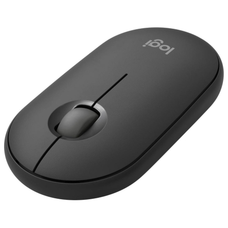 Logitech Pebble 2 M350s Wireless Mouse, RF Wireless + Bluetooth, 4000 DPI, Tonal Graphite / 910-007015